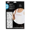 Discount 🔥 Tulip® Sticky Fabric Stencils™, Script Alphabet ✨ -Ashley Productions Shop 10117112