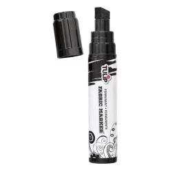 Best reviews of 🎁 Tulip® Permanent Fabric Markers® Black Jumbo Chisel Tip 👏 -Ashley Productions Shop 10140815 31