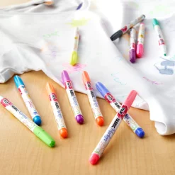 Buy 🥰 Tulip® Permanent Fabric Markers, Neon 👍 -Ashley Productions Shop 10277730 20