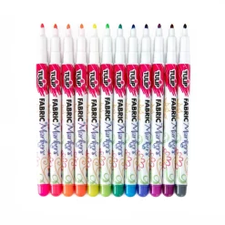 Buy 🥰 Tulip® Permanent Fabric Markers, Neon 👍 -Ashley Productions Shop 10277730 3