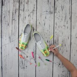 Wholesale 😉 12 Packs: 12 ct. (144 total) Tulip® Permanent Fabric Markers, Neon 👏 -Ashley Productions Shop 10277730 4 1