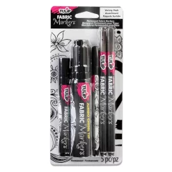 Best reviews of 👍 Tulip® Multi Mix Tip Permanent Fabric Markers® 🎁