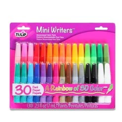 Wholesale 𧨠12 Packs: 30 ct. (360 total) Tulip® Dimensional Fabric Paint Mini Writers™ π 7 Wholesale 𧨠12 Packs: 30 ct. (360 total) Tulip® Dimensional Fabric Paint Mini Writers™ π -Ashley Productions Shop 10412566 1