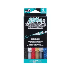 Flash Sale 🎁 Tulip® Fabric Paint Markers™, Glitter 🎉 -Ashley Productions Shop 10551724