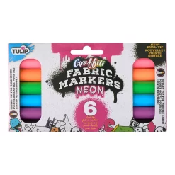 Best reviews of ⌛ Tulip® Graffiti Fabric Markers™ Neon 🔔 -Ashley Productions Shop 10622976 30