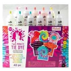 Deals 🔔 Tulip® 40 Piece Two-Minute Tie Dye® Kit ⭐