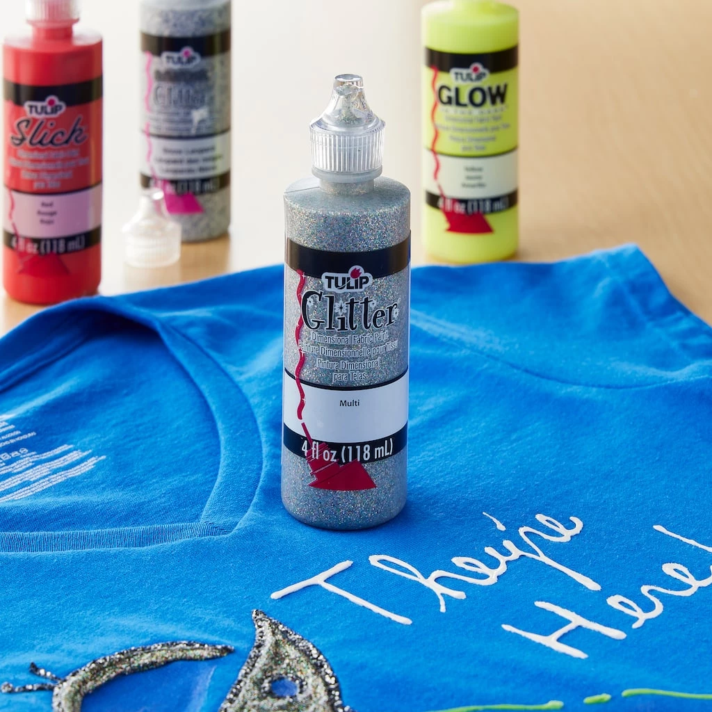 Buy π Tulip® Glitter® Dimensional Fabric Paint, Multi π 4 Buy π Tulip® Glitter® Dimensional Fabric Paint, Multi π - Image 2
