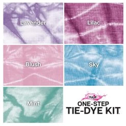 Promo 🛒 6 Pack: Tulip® Pretty Pastels One-Step Tie-Dye Kit 🔔 -Ashley Productions Shop 10657462 4 1