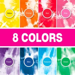 Discount 👏 Tulip® Block Party One-Step Tie-Dye Kit 👏 -Ashley Productions Shop 10657464 3