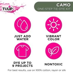 Budget ⭐ 6 Pack: Tulip® Camo One-Step Tie-Dye Kit® ✔️ -Ashley Productions Shop 10694337 3 1