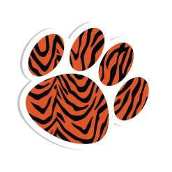 Buy 😍 Ashley Productions 3.75" Magnetic Tangerine Tiger Paw Whiteboard Erasers, 6 Pack ⌛