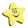 Wholesale 😍 Ashley Productions 3.75" Magnetic Sunflower Yellow Star Whiteboard Erasers, 6 Pack 🔥 -Ashley Productions Shop 28788 ASH10016BN