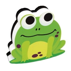 Budget 👍 Ashley Productions 3.75" Magnetic Grass Green Frog Whiteboard Erasers, 6 Pack 🌟