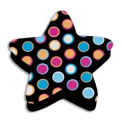 Deals ❤️ Ashley Productions 3.75" Magnetic Star Dots Whiteboard Erasers, 6 Pack 👍