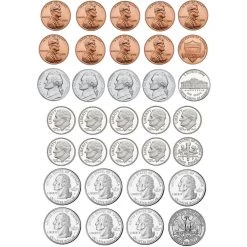 Best deal 👍 Ashley Productions Math U.S. Coins Die-Cut Magnets, 6 Packs 💯