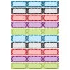Promo 🎉 Ashley Productions Magnetic Small Nameplates, Color Dots Pattern (3 Packs) ❤️