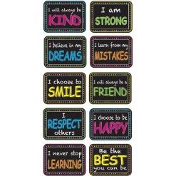 Deals 🔥 Ashley Productions Non-Magnetic Mini Whiteboard Erasers, Character Building ⌛