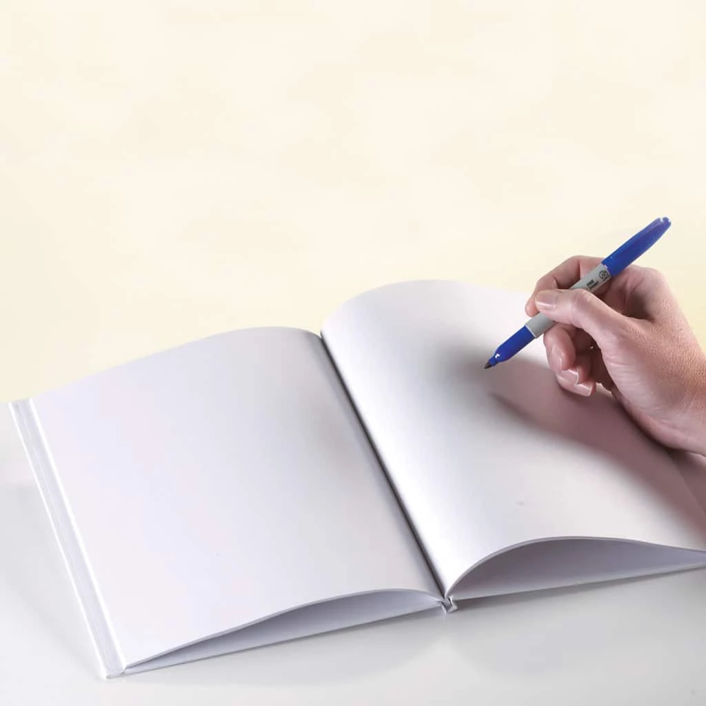 Top 10 โ๏ธ Ashley Productions White Hardcover Blank Book ๐ 3 Top 10 โ๏ธ Ashley Productions White Hardcover Blank Book ๐ - Image 2