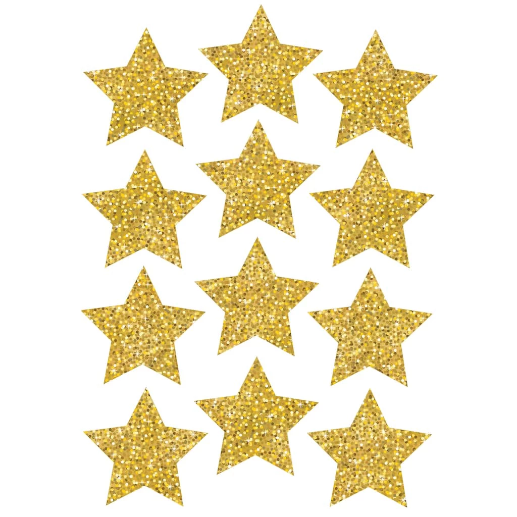 Discount β¨ Ashley Productions 3" Gold Sparkle Stars Die-Cut Magnets, 12 Pieces Per Pack, 6 Packs π 3 Discount β¨ Ashley Productions 3" Gold Sparkle Stars Die-Cut Magnets, 12 Pieces Per Pack, 6 Packs π