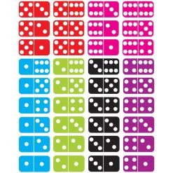 Wholesale 👏 Ashley Productions Math Die-Cut Magnets, Dominoes 🎁