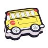 Budget 🛒 Ashley Productions Magnetic Whiteboard Eraser, School Bus, 6ct. 🛒