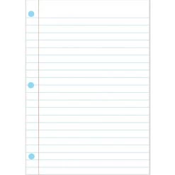 Buy 🧨 Ashley Productions Die-Cut Magnets, Notebook Page, 6ct. 🎉