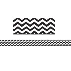 Promo ⭐ Black Chevron Magnetic MAGI-STRIPS, 12 Packs of 6 by ASHLEY PRODUCTIONS 😀