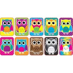 Top 10 🌟 Ashley Productions Non-Magnetic Mini Whiteboard Erasers, Color Owls 👏