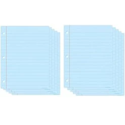 Cheap 👏 Ashley Productions Smart Poly™ Dry Erase Blue Notebook Paper, 10ct. 🧨