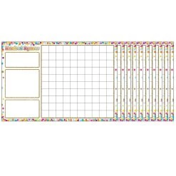 Best deal ⭐ Ashley Productions Smart Poly™ Confetti Hundred Squares Charts, 10ct. 😉