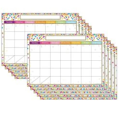 Cheapest 😉 Smart Poly™ Confetti Calendar Chart, 10ct. by ASHLEY PRODUCTIONS ⭐