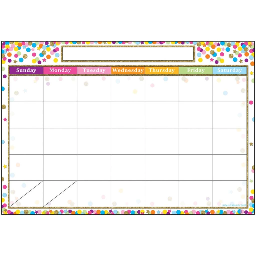 Cheapest π Smart Poly™ Confetti Calendar Chart, 10ct. by ASHLEY PRODUCTIONS β 4 Cheapest π Smart Poly™ Confetti Calendar Chart, 10ct. by ASHLEY PRODUCTIONS β - Image 2
