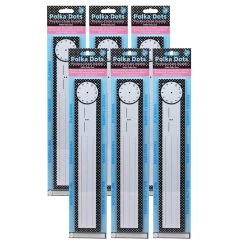 Budget 💯 Black & White Polk Dots Scheduling & Sentence Pocket Chart Inserts, 72ct. by ASHLEY PRODUCTIONS 👏