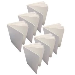 Best reviews of ⭐ Ashley Productions 8" x 11" White Blank Chunky Hardcover Board Book, 6ct. 🛒