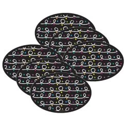 Outlet ⭐ Ashley Productions Color Chalk Loops Magnetic Whiteboard Erasers, 6ct. ✨