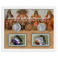 Buy 😉 American Coin Treasures Spirit Of The American West Coin & Stamp Collection 🛒