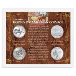 Promo 👏 American Coin Treasures A Tribute To Horses On American Coinage 🔔
