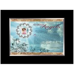 Cheap 🧨 American Coin Treasures Guardian Angel Colorized JFK Half Dollar Coin In Table Top Frame 😀