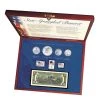 New 🛒 American Coin Treasures Star Spangled Coin & Stamp Box Set ⭐