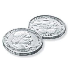Wholesale 🎉 American Coin Treasures America's First Commemorative Coin The Columbian Exposition Silver Half Dollar ⌛