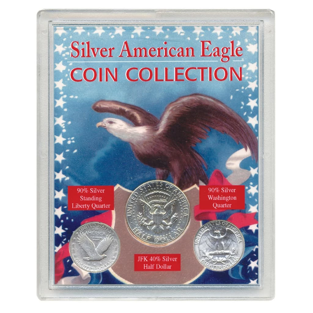 Wholesale 😍 American Coin Treasures Silver American Eagle Coin Collection 🥰 3 Wholesale 😍 American Coin Treasures Silver American Eagle Coin Collection 🥰