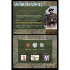 Outlet 🥰 World War I Coin & Stamp Collection by American Coin Treasures 💯