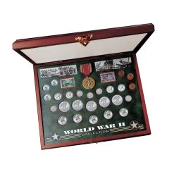 Discount 🥰 Comprehensive World War II Coin & Stamp Set by American Coin Treasures 🔥