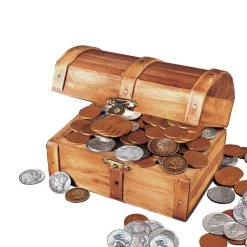 Best reviews of ✨ 50 Old U.S. Mint Coins in Historic Wooden Treasure Chest by American Coin Treasures ⭐