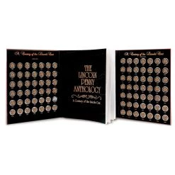 Budget 😉 Lincoln Penny Anthology Coffee Table Book & Coin Set by American Coin Treasures 👏