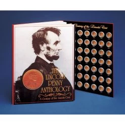 Budget 😉 Lincoln Penny Anthology Coffee Table Book & Coin Set by American Coin Treasures 👏 -Ashley Productions Shop D496430S 4