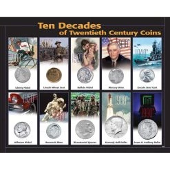 Budget 🤩 10 Decades of 20th Century Coins by American Coin Treasures 🔥