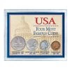 Brand new 🌟 USA Four Most Famous Coins by American Coin Treasures 🌟 -Ashley Productions Shop D496459S 1