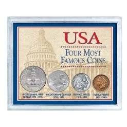 Brand new 🌟 USA Four Most Famous Coins by American Coin Treasures 🌟