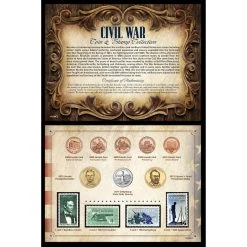 Budget 😀 Civil War Coin & Stamp Collection by American Coin Treasures ⌛